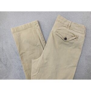 American Eagle Mens 31x32 Original‎ Straight Khaki Pants NE(X)T Level Flex